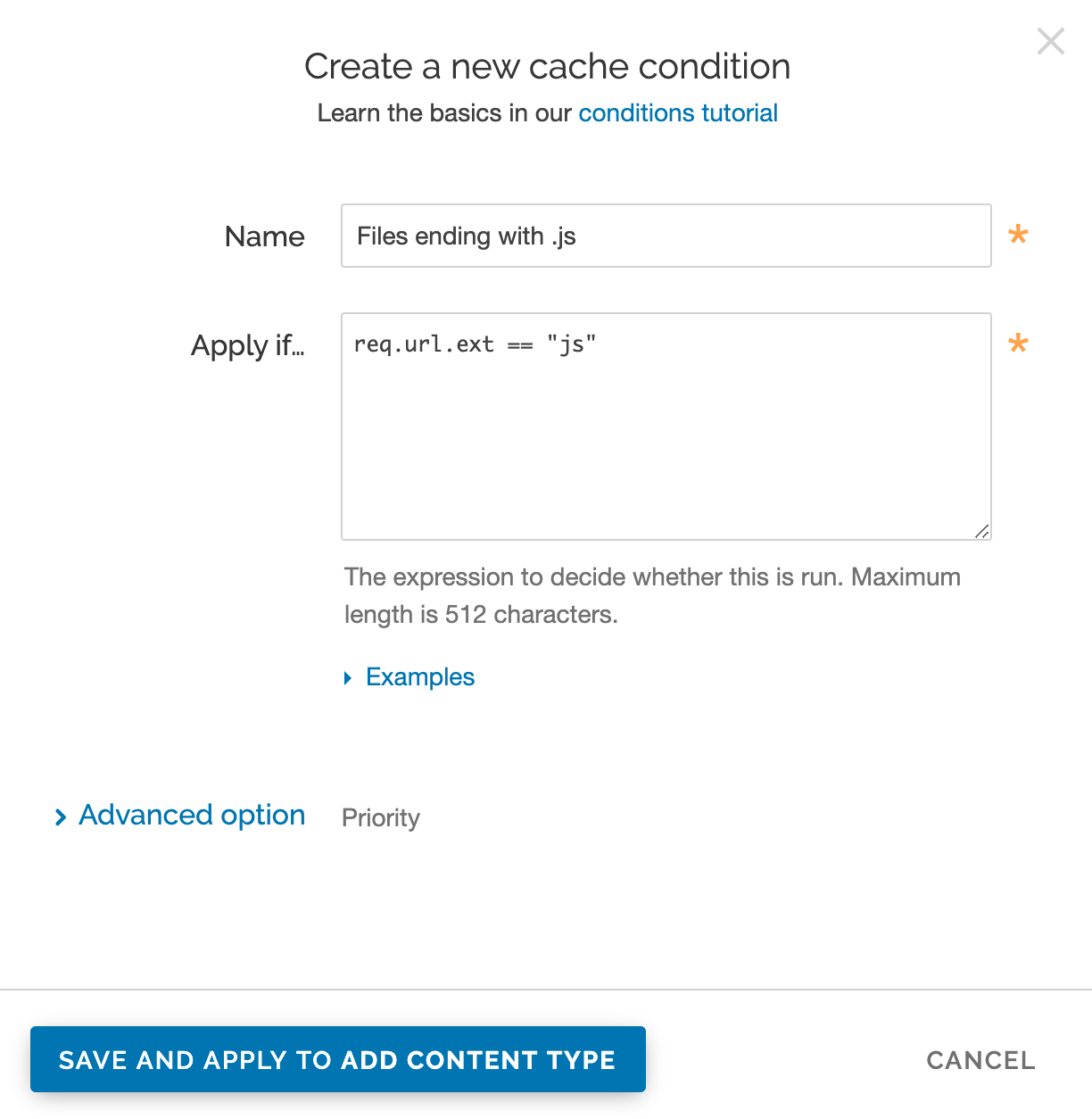 setting Content type
